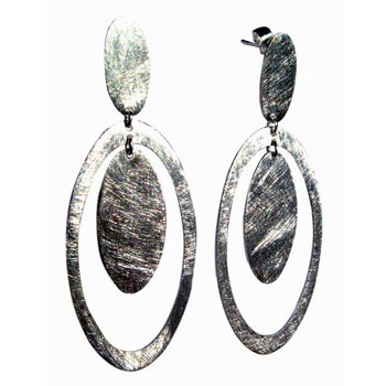 Ohrstecker, Silber beweglich
