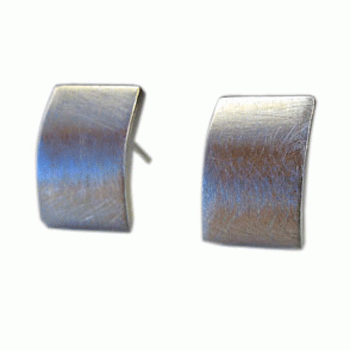 Ohrstecker, Silber, icematt